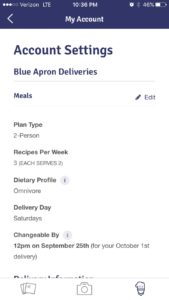 blueapron2 settings