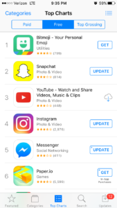 us free apps top chart