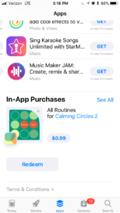 app store featured in app purchase